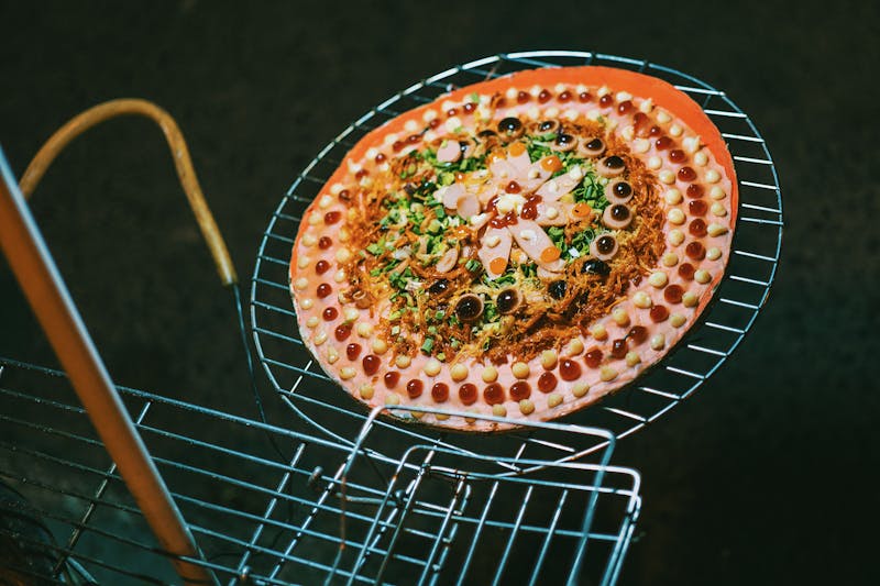 House salad with mixed greens and Italian dressing
